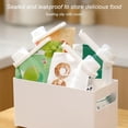 thumbnail image 4 of Clearance Items！ 2PCS Food Bag Sealing Clip With Pour Spout 2024 New Food Bag Clips With Pour Spouts Great Clips Bags For Kitchen Suitable For Small Particle Food Liquid Flour freezer seal bags, 4 of 7