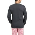 thumbnail image 2 of CafePress - Cicadas Wait Is That A Cicada Entomologist Insects - Men's Long Sleeve Charcoal Pajama Set, 2 of 7
