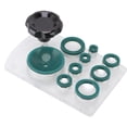 thumbnail image 3 of Juego de abridor de caja trasera con ventosa para reloj, troquel de silicona que no deja marcas, removedor de cubierta de reloj para reparación, verde, 3 of 10