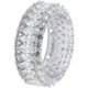 thumbnail image 1 of Guangzhoushicwz Anillo de eternidad con corte marqués de circonita cúbica brillante para mujer, 1 of 4
