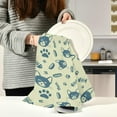 thumbnail image 5 of GZHJMY Dog Kitchen Dish Towel Set of 4, Super Absorbent Soft Drying Cloth Tea Bar Towels, 28"x 18", 5 of 6