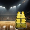 thumbnail image 1 of Quzzie Basketball Backpack Rucksack Equipment Lightweight Versatile Organizer Tennis Backpack Daypack for Outdoor Activities Men Gym Yellow, 1 of 8