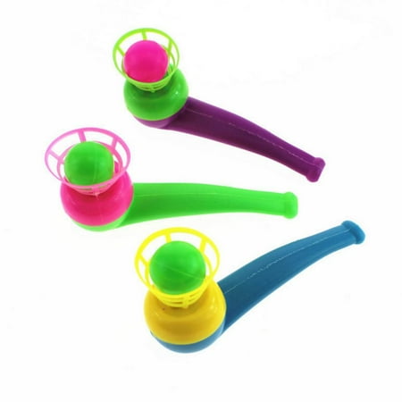 

Famure Floating Blow Pipe Balls-Baby Balance Blowing Tube Magic Classic Toy Suspension Blowing Ball|Funny Pipe Ball Toys for Children Toddlers Kids Party Supplies (Random Color)