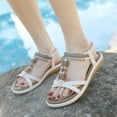 thumbnail image 2 of White Female Breathable Casual Shoes Flat Comfort For Spring Summer Versatile Everyday Design, 2 of 9