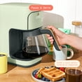 thumbnail image 6 of Beautiful 12 Cup Programmable Coffee Maker, Sage Green by Drew Barrymore, 6 of 12
