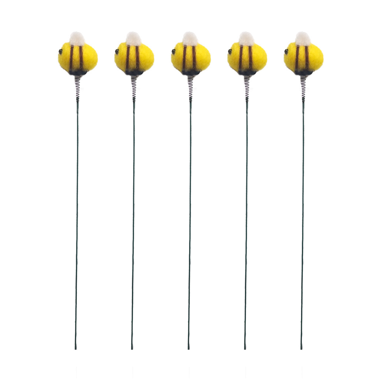 Bee Stakes Set of 5 for Creative Bees Ground Flower Pot Bonsai Insert