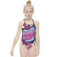 thumbnail image 3 of Invader Zim Animated Children's One-piece Swimwear Halterneck Swimsuit Summer Beach Girl's Bathing Suits Breathable Beachwear, 3 of 7