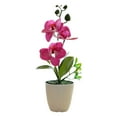 thumbnail image 1 of Yuarrent Flores artificiales en maceta, apariencia realista, versátil, interior o exterior, nueva flor de simulación Flores artificiales C, 1 of 6