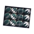 thumbnail image 4 of 12 bolas navideñas colgantes con estuche para guardarlos. Verde, 4 of 9