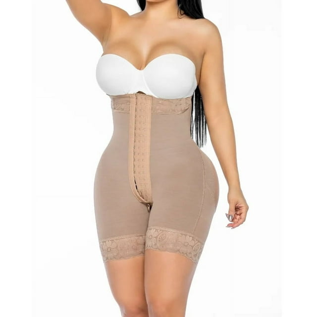 Fajas Colombianas Shaperwear Yoga Gym Sports High Compression Powernet Front Zipper Better Comfort Butt Lifter Pants