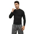 thumbnail image 6 of Fymall Men Long Sleeve Tight Quick Dry T-shirt Compression Tops, 6 of 7