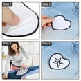 thumbnail image 5 of Uxcell 30pcs Sublimation Patch Blank, 6cm/2.36" Fabric Iron-on Blank Heat Transfer Repair Patch DIY Crafts White, 5 of 6