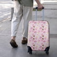 thumbnail image 3 of Princess Castle Pattern Luggage Cover Fashion Suitcase Cover Baggage Covers Fit 25-28 Inch Luggage (Go Travel), 3 of 5