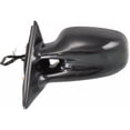 thumbnail image 2 of For Pontiac Grand Am 1999 2000 2001 Door Mirror Driver Side | Power | GT | Gloss Black | Paint to Match | Replacement For GM1320238 | 22613585, 22613597, 2 of 7