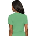 thumbnail image 5 of Med Couture Touch Scrubs Top For Women V-Neck Tuck In MC7448, 5 of 6
