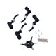 thumbnail image 2 of RC Helicopter Swashplate Set Reemplazo de Clip de Hoja Fácil Instalado Aluminio Resistente para K170   Placa Cruzada  R Negro, 2 of 9
