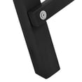 thumbnail image 3 of Ktaxon 4FT Porch Swing Stand, Black Wooden A-Frame with 600lb Capacity for Outdoor Swings, 3 of 11