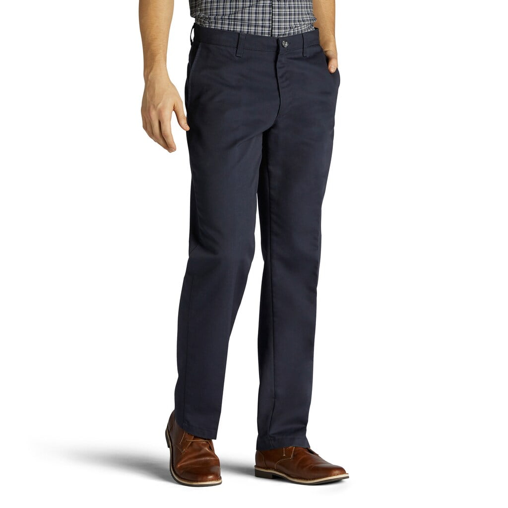lee men's active stretch casual pant