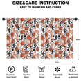 thumbnail image 2 of Blackout Kids Curtains,Orange Basketball Players Pattern Childrens Insulated Curtains Set Of 2,Bedroom Essentials,Toddler Room Decor 52"x63", 2 of 5