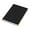 Black, variant on Soft Notebook Ribbon Rainbow College Rlued Eye-caring Dowling Paper for Journalist Writers