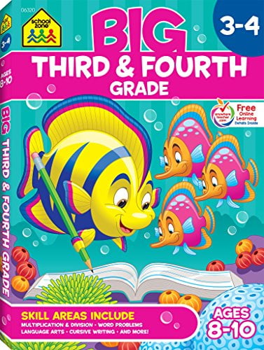 Big: Third & Fourth Grade Workbook - Walmart.com - Walmart.com