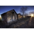 thumbnail image 2 of Row Of Sheds At Sunset, Fort Saskatchewan, Alberta Poster Print (17 x 11), 2 of 4