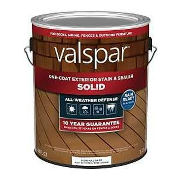 Sellador para tintes y selladores Valspar Solid Neutral, 3,8 L