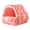 Pink Fox, variant on Guinea Pig Bed Cave, Cute Cartoon Pattern Soft Skin-friendly Cozy Hamster House Hideout for Dwarf Rabbits Hedgehog Squirrel Winter Nest Hamster Rats Cage Accessories