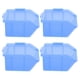 thumbnail image 5 of GOOHOCHY 4 cajas de plástico para estanterías anidadas, cajas de almacenamiento para estanterías anidadas, cajas de ferretería, 5 of 8