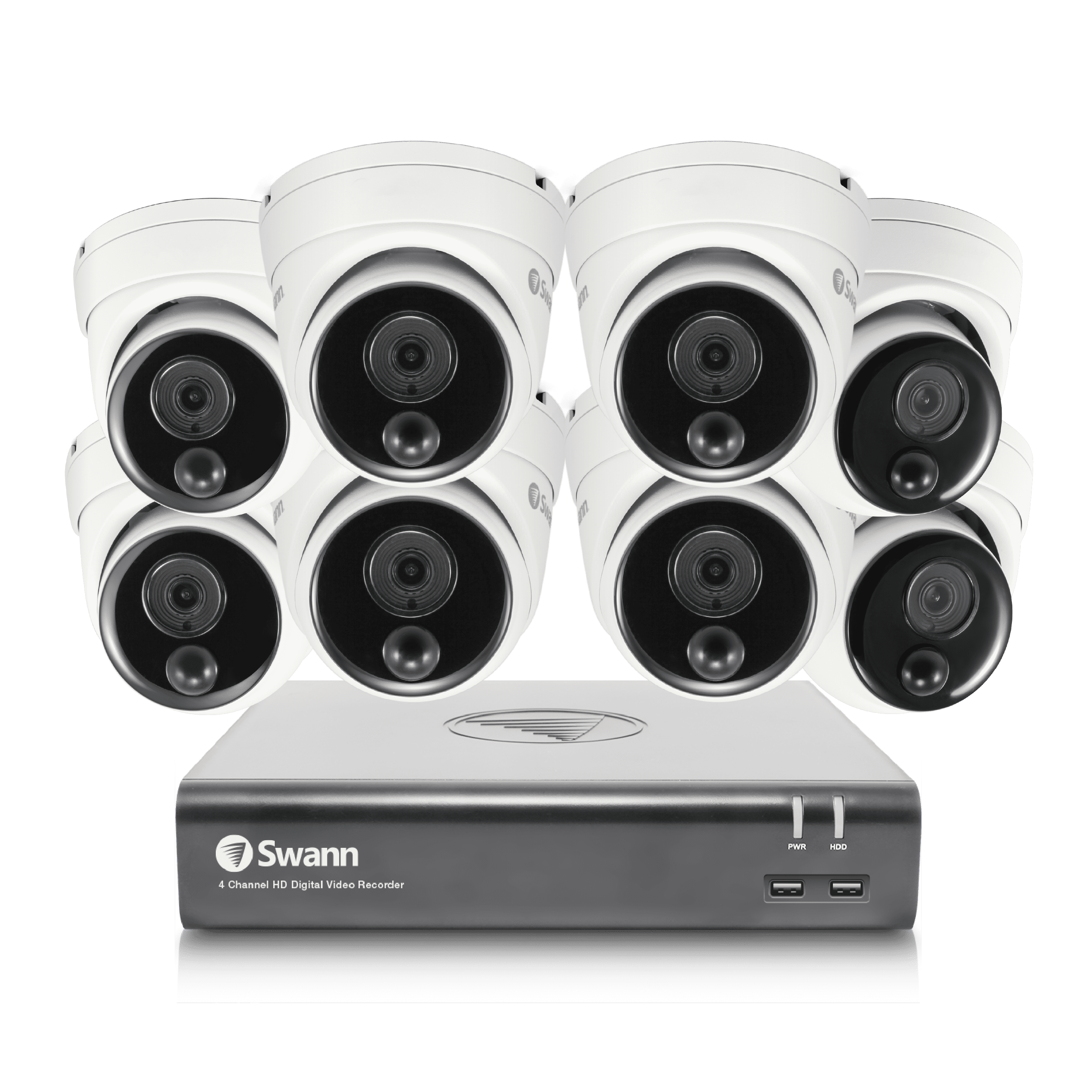 swann 8 channel 1080p hd security camera system