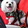 TSV 2 Pcs Adjustable Pet Dog Cat Car Seat Belt Safety Leads Vehicle