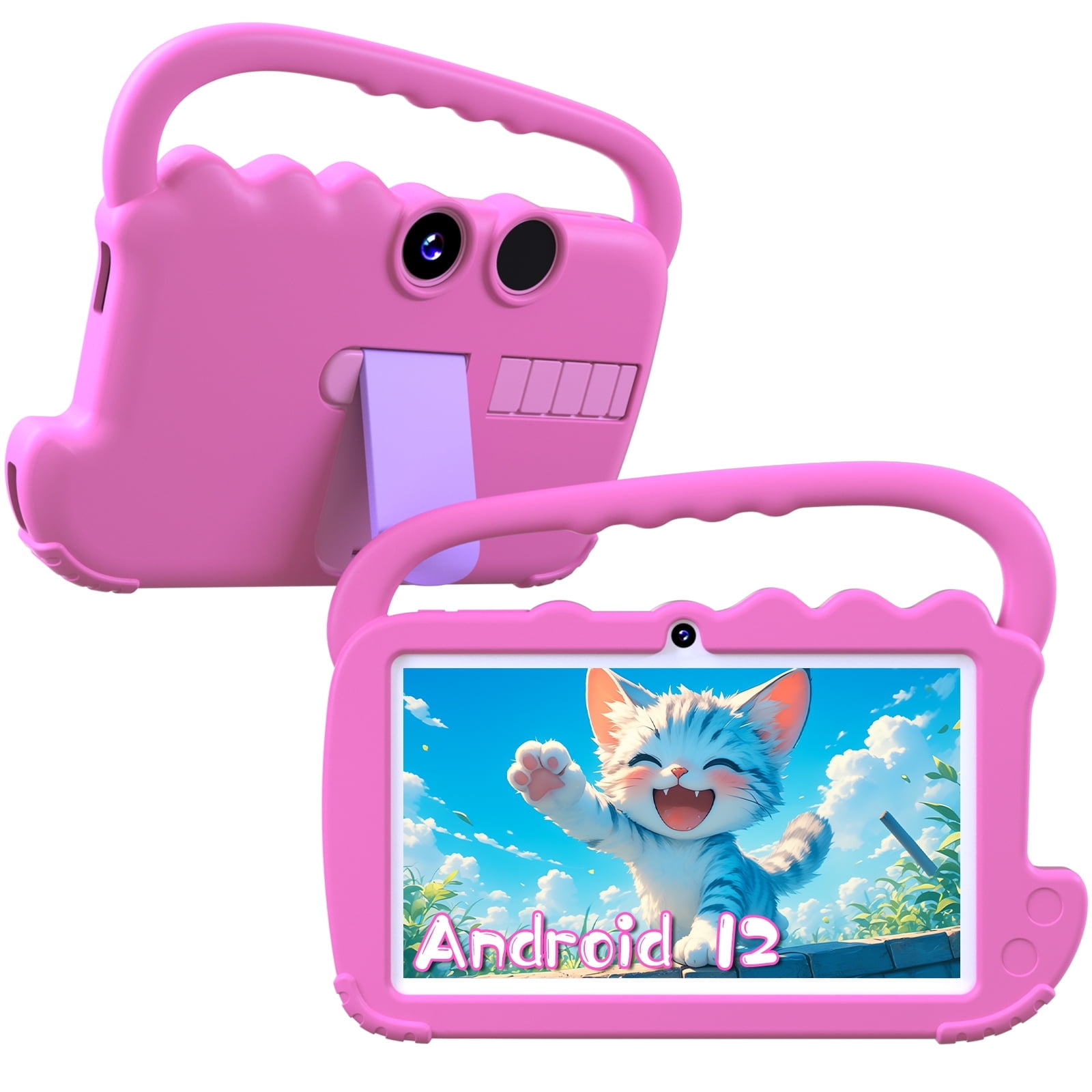 Peicheng AT70K Android 12.0 Kids Tablet, 7 in, 32GB Expandable