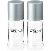 Weil Baby - 9oz Tritan Nurser Bottle, 2 Pack