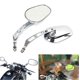 thumbnail image 1 of Accesorios universales para modificación de motocicletas, espejo retrovisor de galvanoplastia Cnc para espejo ovalado hueco Harley, kaili Sencillez, 1 of 5