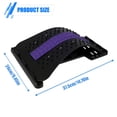 thumbnail image 2 of Stretcher with 3 Adjustable Arch Levels Back Massager with Silicone Strip & Magnet Points Back Trainer Lumbar Support Pain Relief Device for Relieving Back Pain, 2 of 9