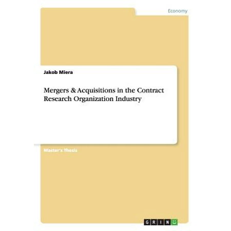Mergers & Acquisitions in the Contract Research Organization