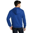 thumbnail image 2 of District V.I.T.Fleece Full-Zip Hoodie DT6102 - XL Deep Royal, 2 of 4