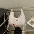 thumbnail image 2 of Bolso de hombro con lazo estilo occidental, sencillo y de moda, con diseño de corazón de niña dulce, 2025, de gran valor, 2 of 5