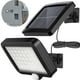 thumbnail image 1 of Lámparas solares para exterior, lámpara solar exterior de 56 LED con detector de movimiento, resistente al agua Ip65, ángulo de iluminación de 120, lámpara solar de pared para jardín con cab, 1 of 5
