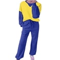 thumbnail image 6 of Npasoilc 2 Piece Outfits For Women Casual Long Sleeve Sweatsuits Sets Sweatshirts With Joggers Sweatpants Trendy Pajamas Tracksuit Baggy Lounge Sets, 6 of 7