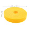 thumbnail image 2 of Adjustable Cable Straps, Self-Grip Tape, Free Cut Length, Reusable Fastening Cable Ties, Hook and Loop Securing Strap for Cable Tidy, Wire Management, Cord Organiser, Yellow, 0.39" x 16.4 FT, 2 of 6