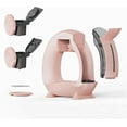 thumbnail image 2 of Pod and Grounds Single-Serve Coffee Maker, 2 in 1 One Cup Coffee Machine Compatible with K-Cup Pod & Coffee Grounds/Tea, Compact Design, 4-8oz, Pink, 2 of 5