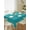 Teal, variant on Pure Teal Green Table Cloth, Simple Solid Color Waterproof Tablecloth for Rectangle Tables, Reusable Washable Fabric Table Cover for Restaurant Kitchen Dining Tables 60"x84"