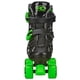 thumbnail image 3 of Patines Roller Derby Trac Star ajustables para niños, negro/verde, 3 of 4