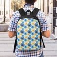 thumbnail image 5 of Disketp Circular School Backpack, Lightweight Basic Middle School Bookbags 17 Inch Casual Daypack for Student College, Travel or Outdoor, 5 of 6