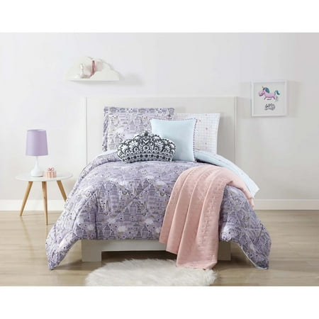 Twin XL Unicorn Princess Comforter Set - My World