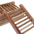 thumbnail image 5 of 4pcs Wood Soap Holder Bathroom Wooden Trays Bathtub Shower Dish Accessories Soap Dish, 5 of 6