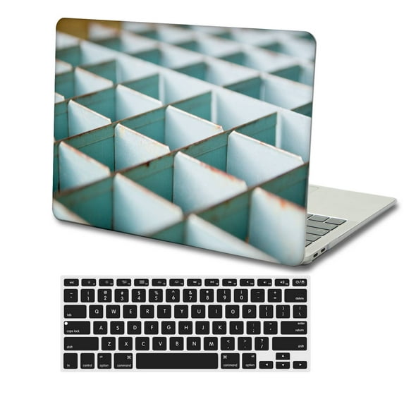 KSK KAISHEK Only Compatible Newest MacBook Pro 15 inchs Case 2019-2016 Released Model A1707&A1990, Plastic Hard Protective Shell Case Cover + Black Keyboard Cover, QLXL0095