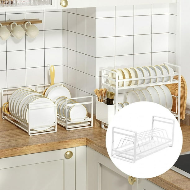 Upright Cabinet Dish Drying Rack Drying Plate Rack Stand for Kitchen Counter Plate Holder Walmart