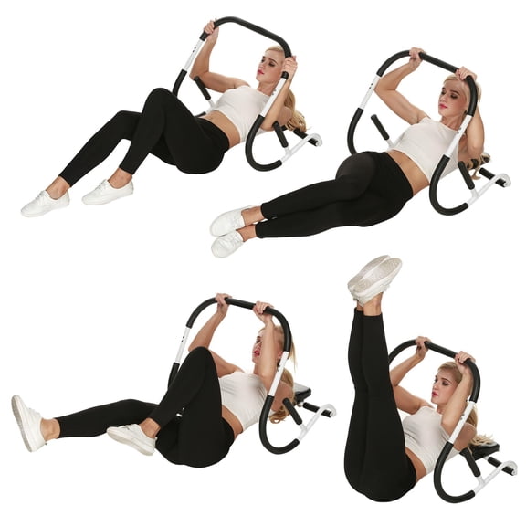 Abdominal AB Roller Trainer Trainer Home Gym Sport Exercise Trainer BLLK